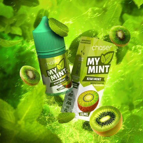 copy_Набір для самозамісу Chaser My Mint 30 ml 50 mg Kiwi Mint (Ківі М'ята) copy_15169 фото