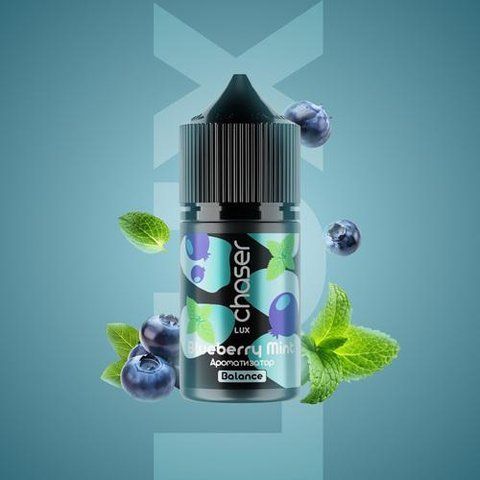 copy_Набір для самозамісу Chaser Lux 30 ml 65 mg Blueberry Mint (Чорниця М'ята) copy_1616 фото