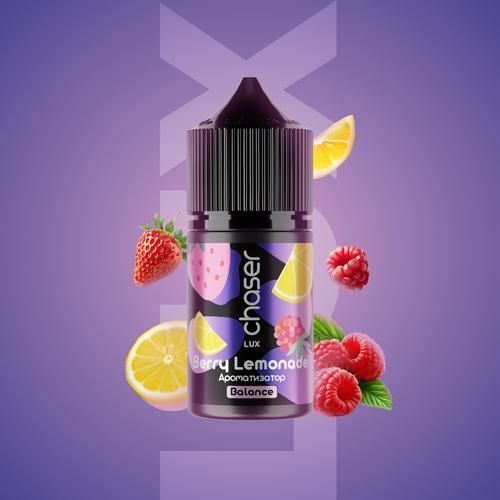 Набір для самозамісу Chaser Lux 30 ml 65 mg Berry Lemonade (Ягідний Лимонад) 1651 фото