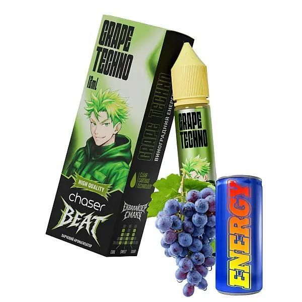Набір для самозамісу Chaser Beat 30 ml 65 mg Grape Energy (Виноград Енегргетик) 08 фото